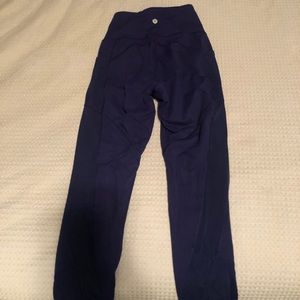 Lululemon leggings blue